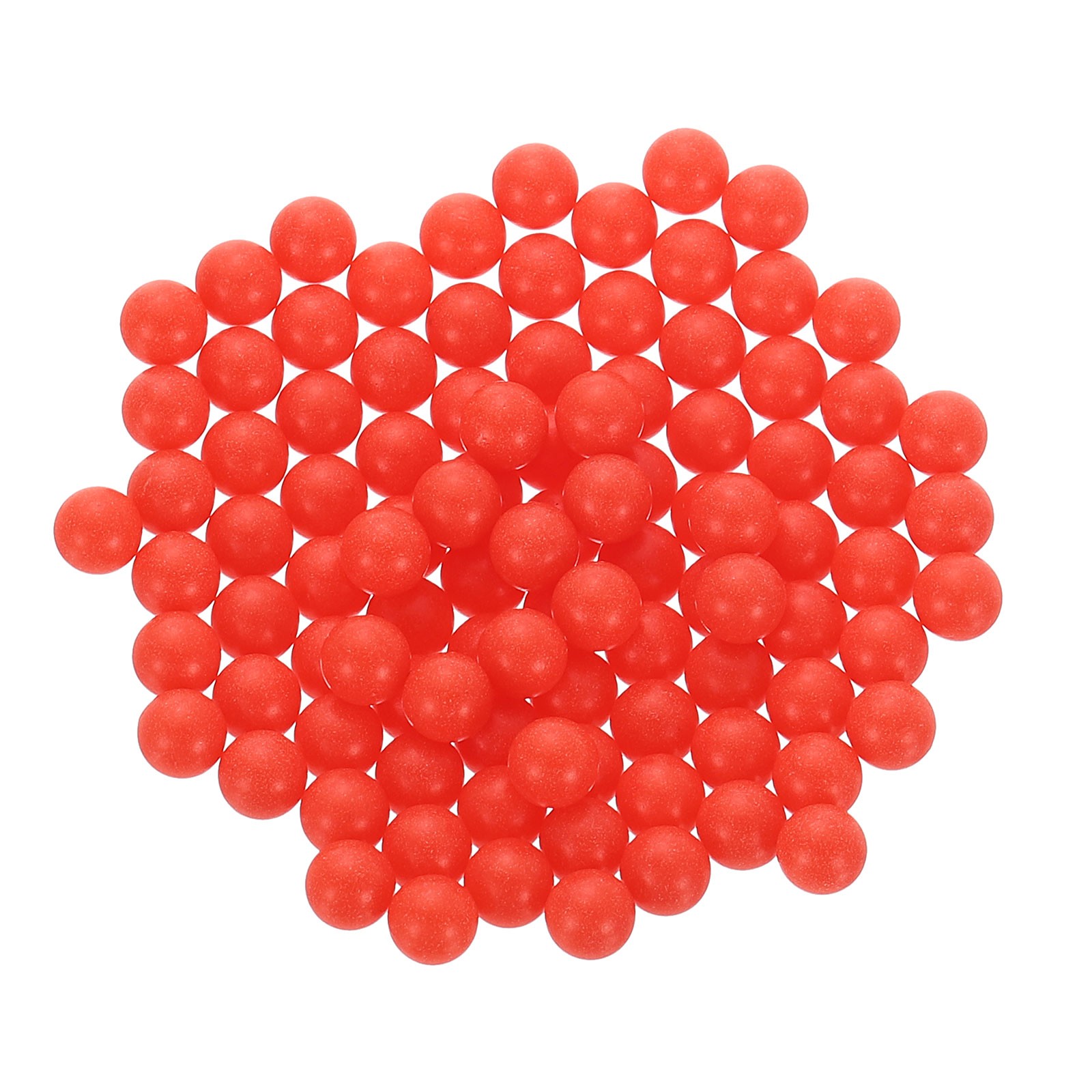100pcs PP Plastic Bearing Balls 5mm Solid Plastic Ball Red