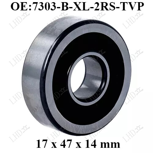 For 7303-B-XL-2RS-TVP 17 x 47 x 14 mm ANGULAR CONT》