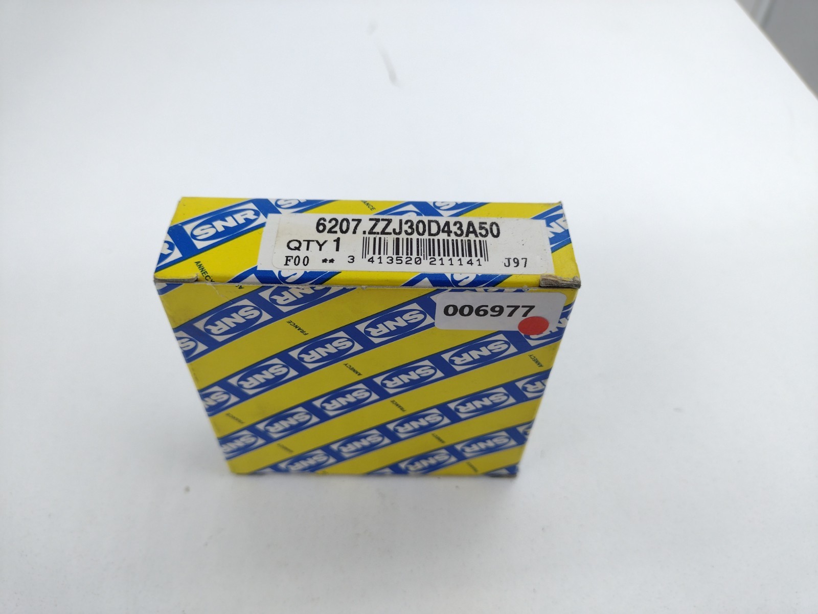 *** SNR 6207 ZZ J30 D43 A50 Deep Groove Ball Bearing mm Bore