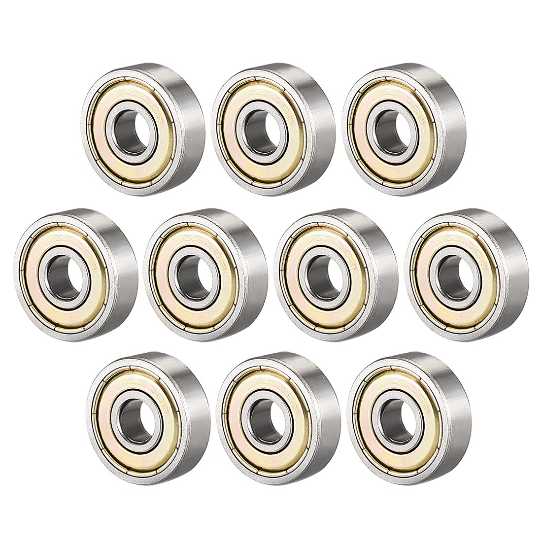 10pcs Deep Groove Ball Bearing 626ZZ Double Shield 6mm ID 19mm OD 6mm Thick