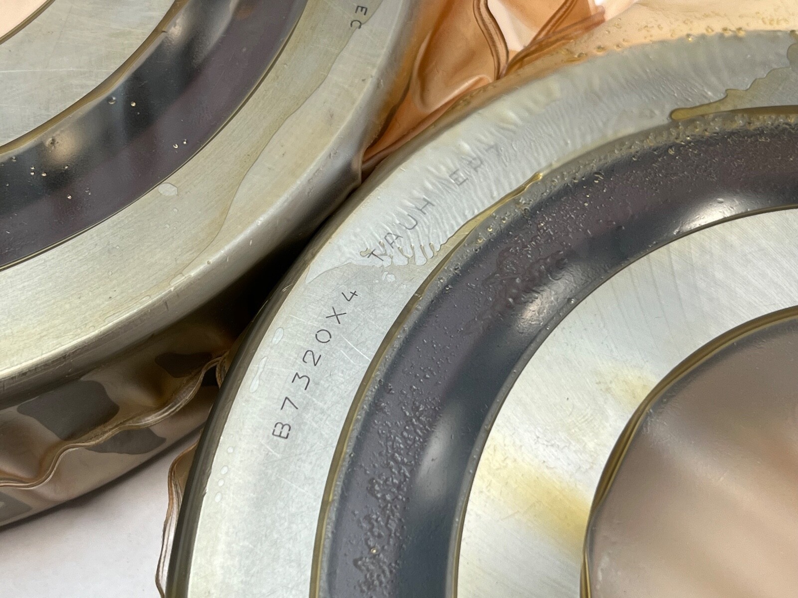 RHP 7320ATDUHP4 Bearing 100x215x47mm B-7320-E B-7320-X4-TA-DUH-EP7 England 2Pcs