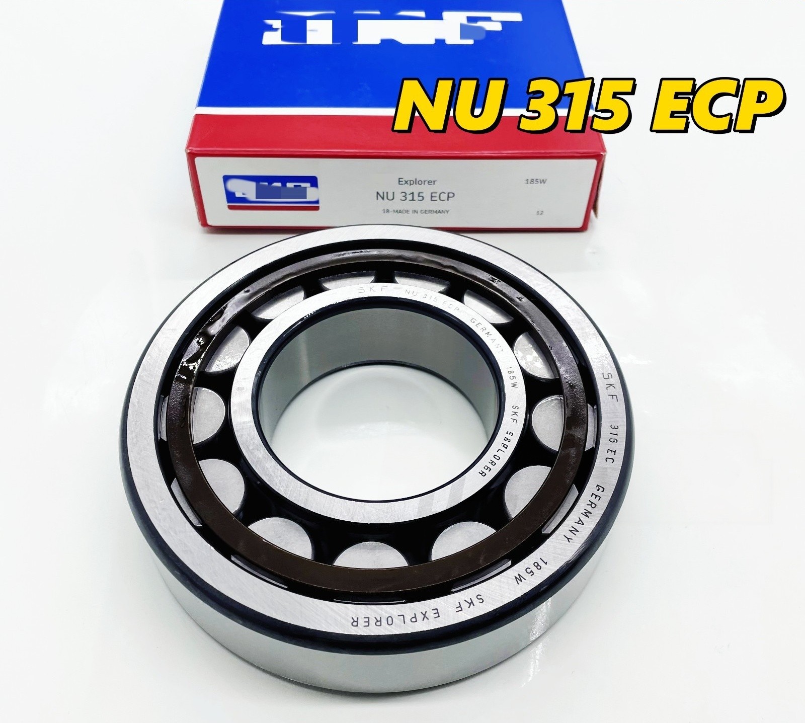 1PC New For SKF NU 315 ECP Cylindrical Roller Bearings Single Row 75x160x37mm#