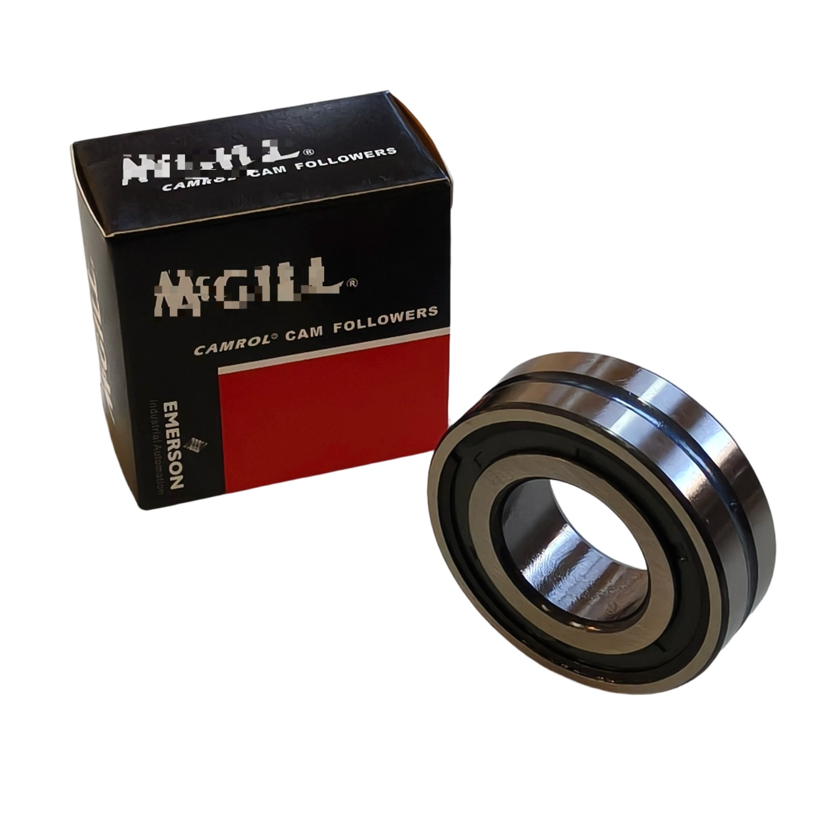 New Spherical Roller Bearing Straight Bore Double Sealed For McGill SB22207W33SS