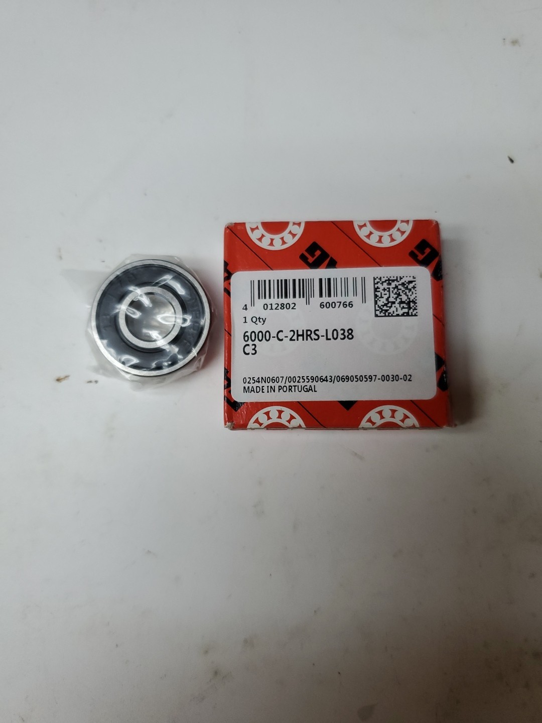 FAG 6000 2RS Double Rubber Sheilded Bearing