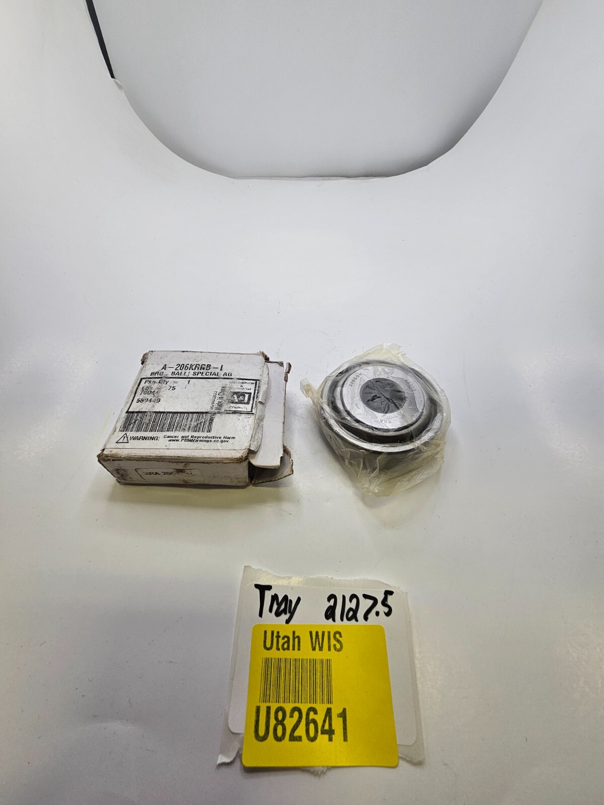 A&I Ball Bearing, Special AG Flat Edge A-206KRRB-1