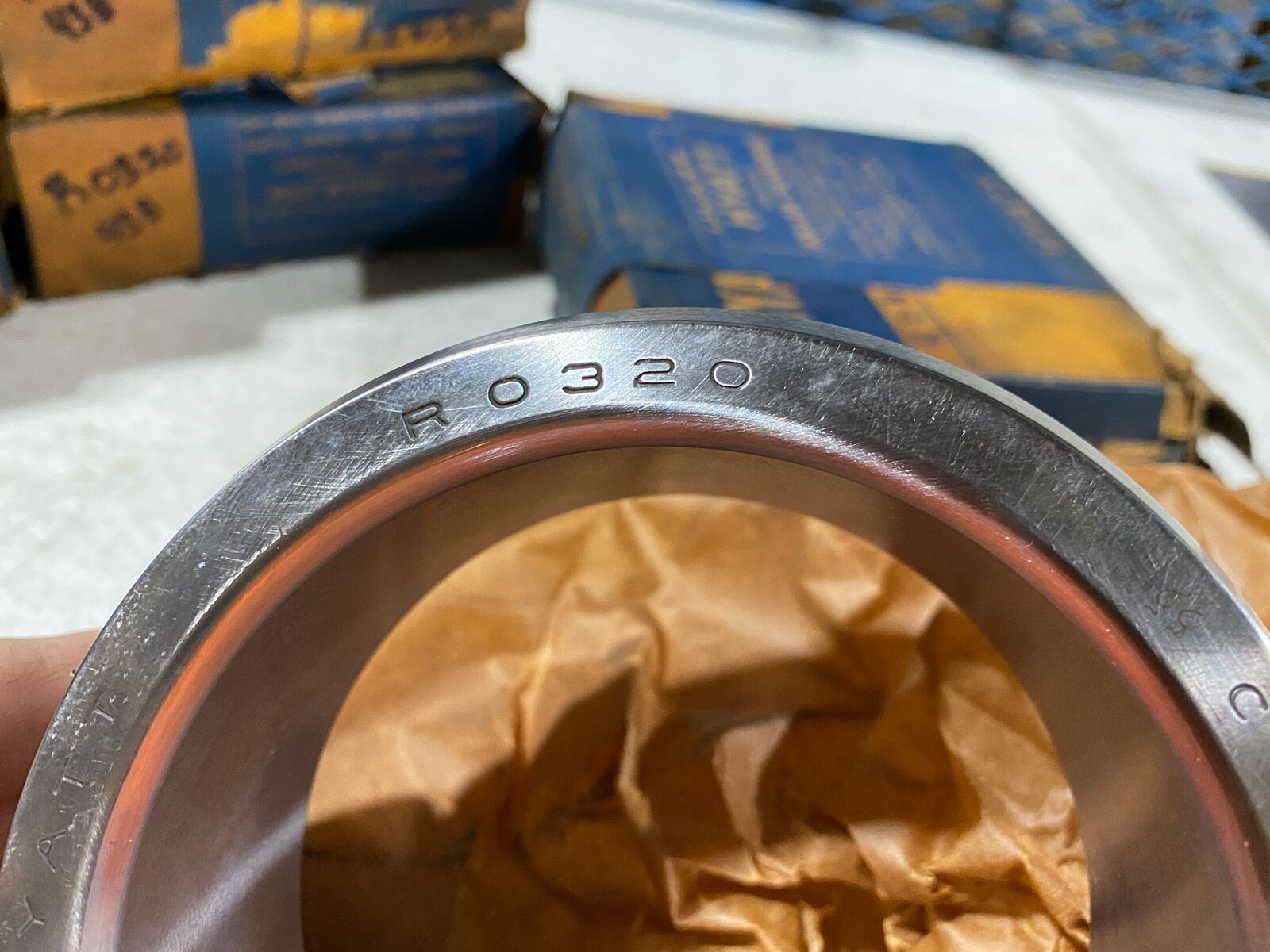 One (1) Delco Hyatt Roller Bearing R-0320 Part / Race / Brace Inner Ring 43B NOS