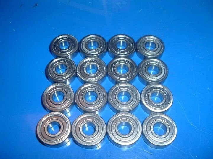 SINGLE BEARING GMN 608zz 22mm outer x 8mm inner x 7mm Precision German