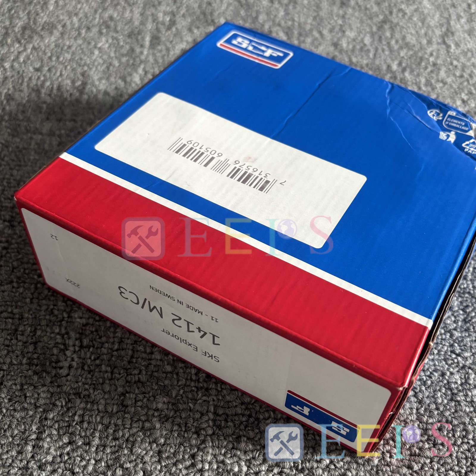 Double Row Self Aligning Ball Bearing Fits For SKF 60x150x42 1412 M/C3