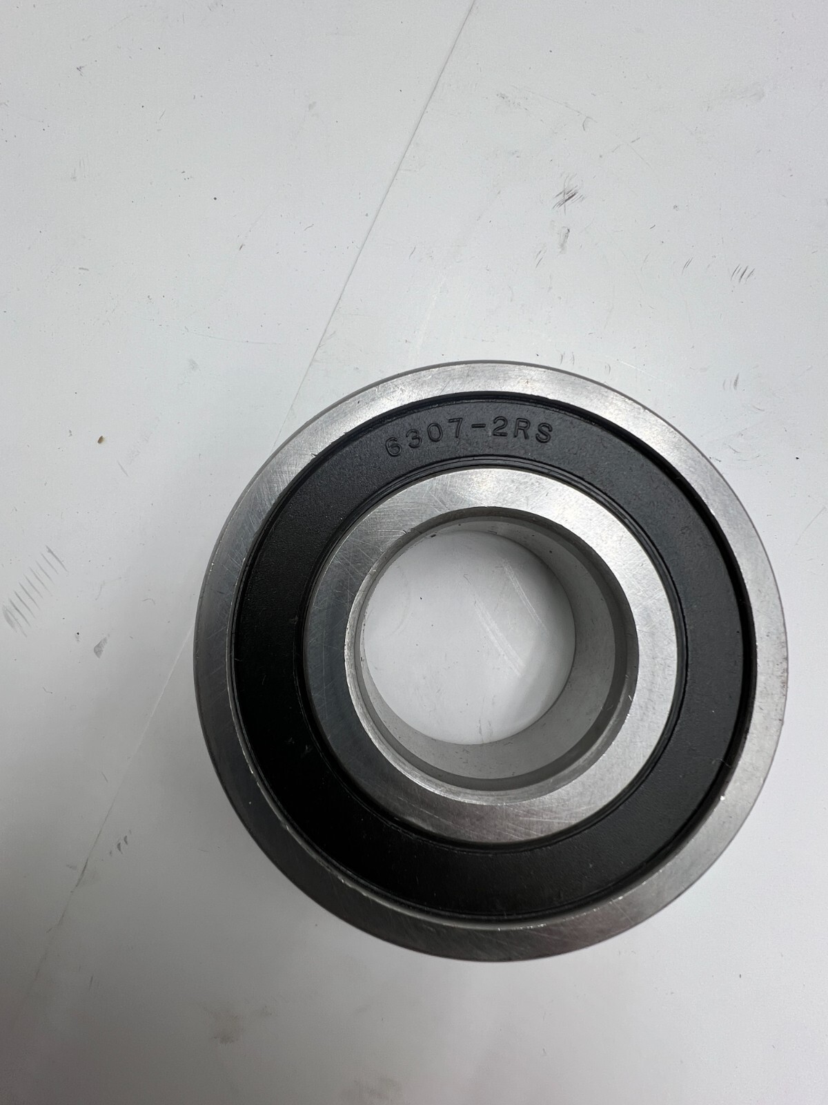 QTY 6 Rubber Seal Ball Bearing 6307-2RS 35x80x21 Heavy Duty Black Silver for SKF