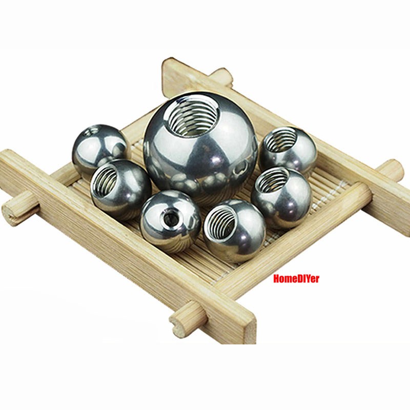 Stainless Steel Drilling Balls Female Thread M6 M8 M12 Blind Hole Ball Knob Nut