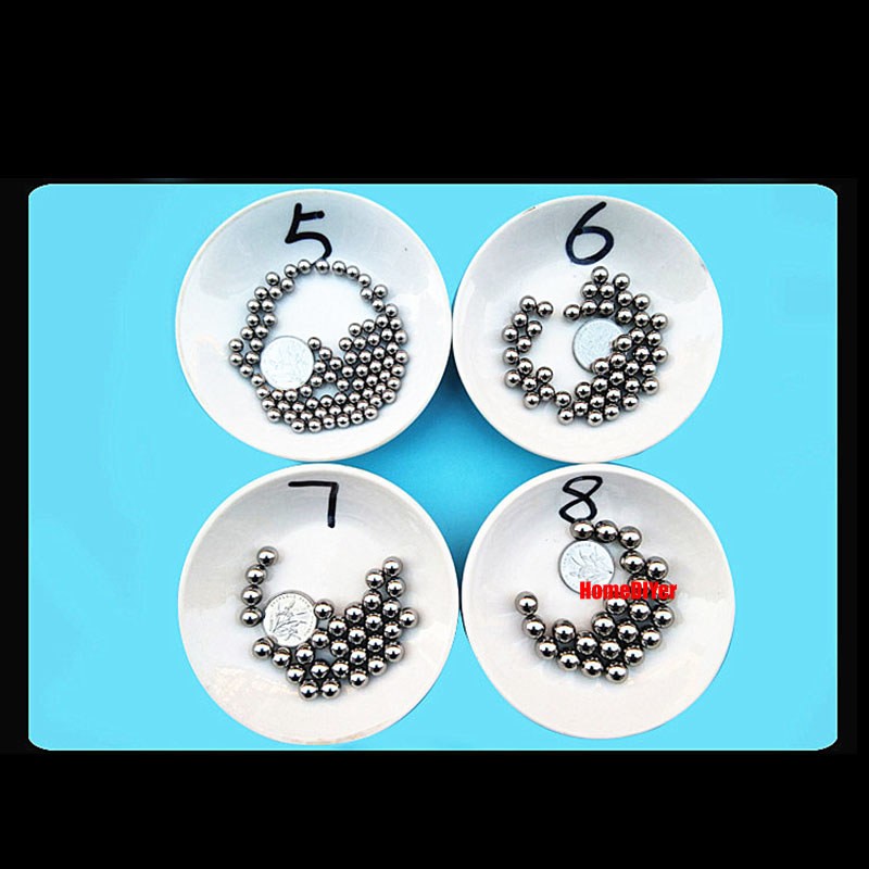 1kg High-Precision Carbon/Bearing Steel Balls Solid Metal Ball Diameter 1-12.5mm