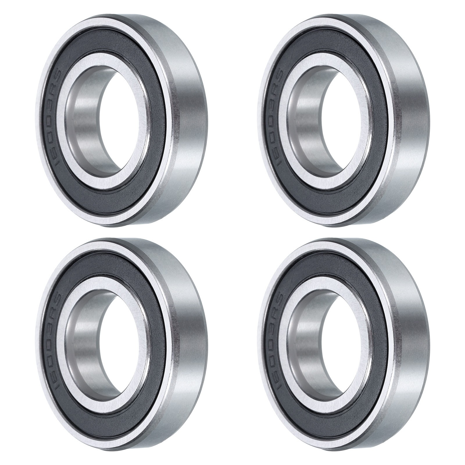4Pcs 16003-2RS Deep Groove Ball Bearing 18x35x8mm Double Sealed Bearing Z0