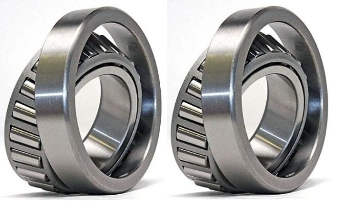 2-Pack L44649/10 Tapered Roller Bearing Cup Cone Set ID-1.050″OD-1.990″