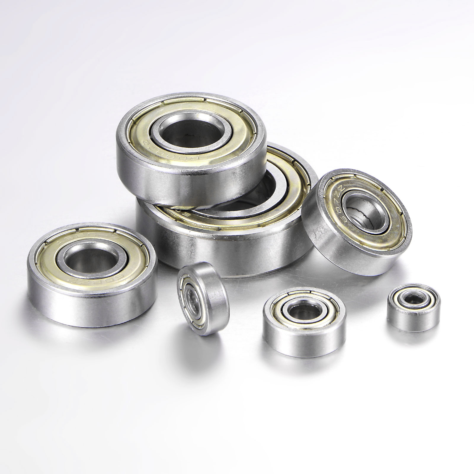 25pcs 624ZZ Deep Groove Ball Bearings Carbon Steel Double Shielded ABEC3 Z1