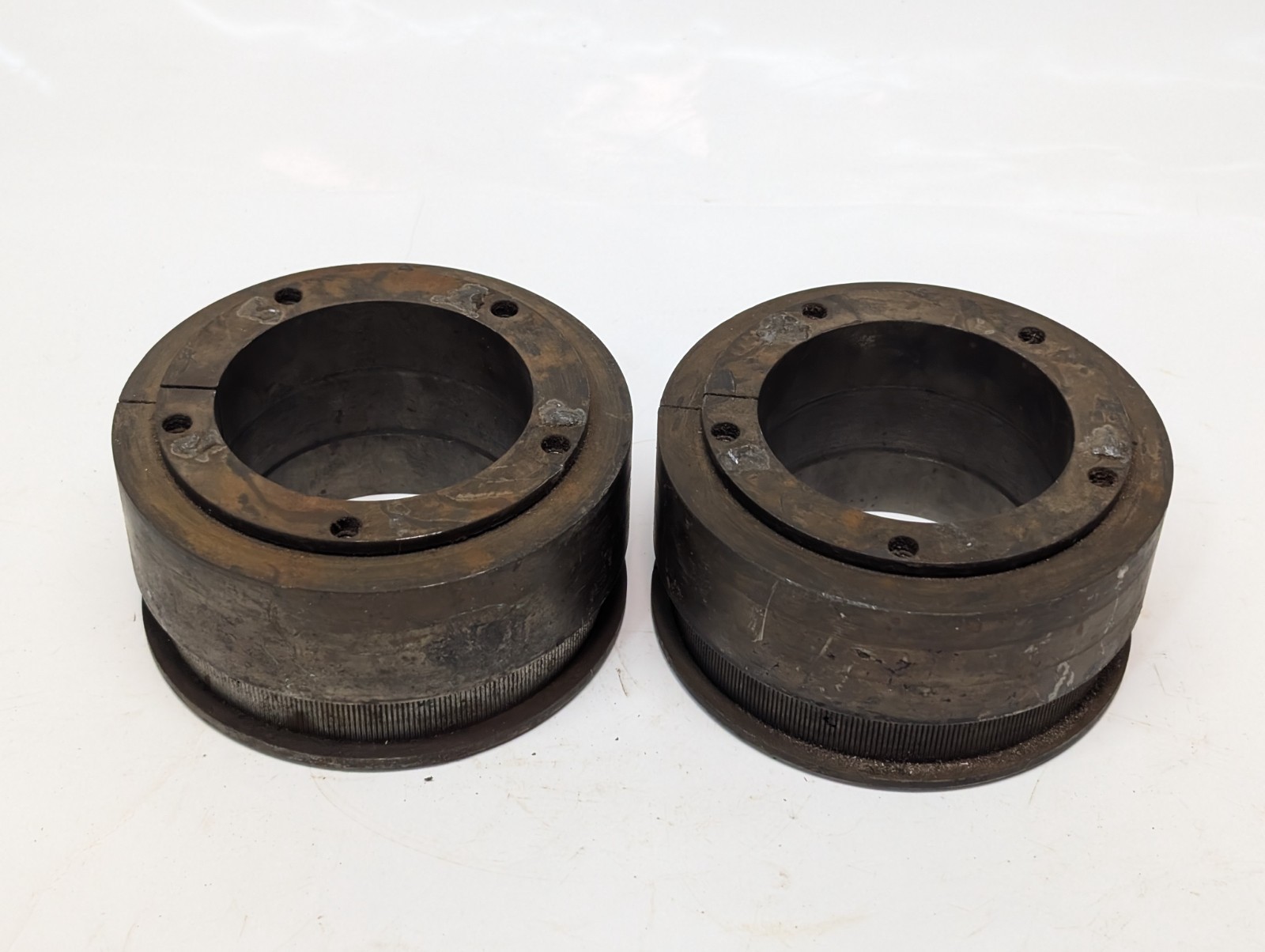 (2) Unbranded C-270-34-D Heavy-Duty Steel Tool Holder Socket Split Bushings