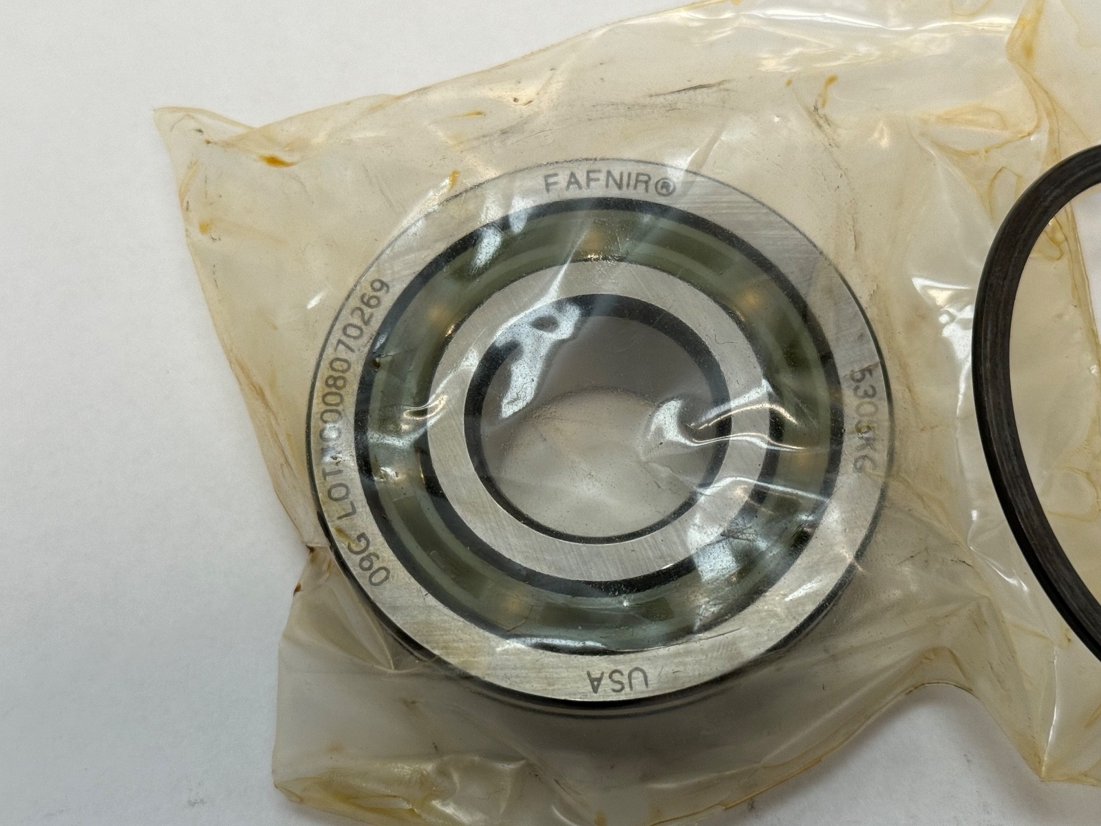 Timken 5305KG Angular Bearing 3305 NR 5305-KG 25mmx62mmx1″ w/ Snap Ring