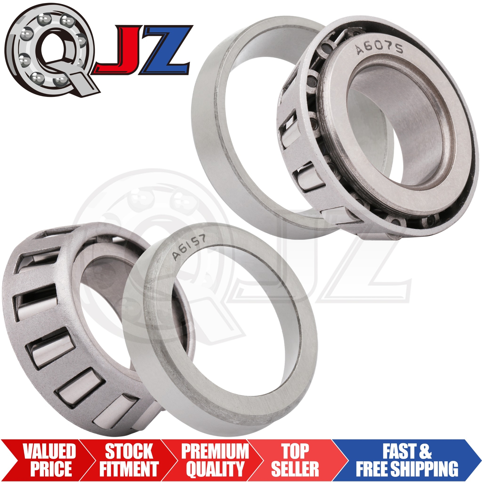 [Qty.2] A6157-A6075 Tapered Roller Bearing Set Cup & Cone [3/4″ ID x 0.473″ W]