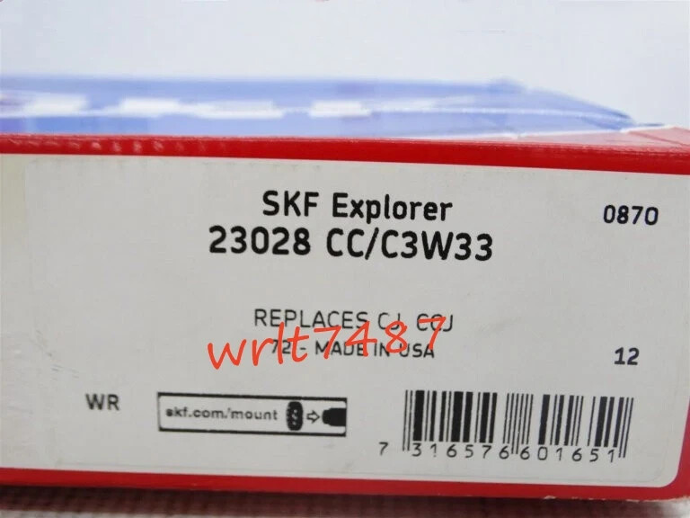 1PC SKF 23028 CC/C3W33 spherical roller bearing