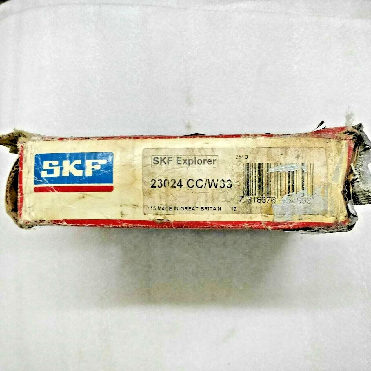 23024 CC W33 SKF Explorer Double Row Spherical Roller Bearing 120X180X46MM 23024