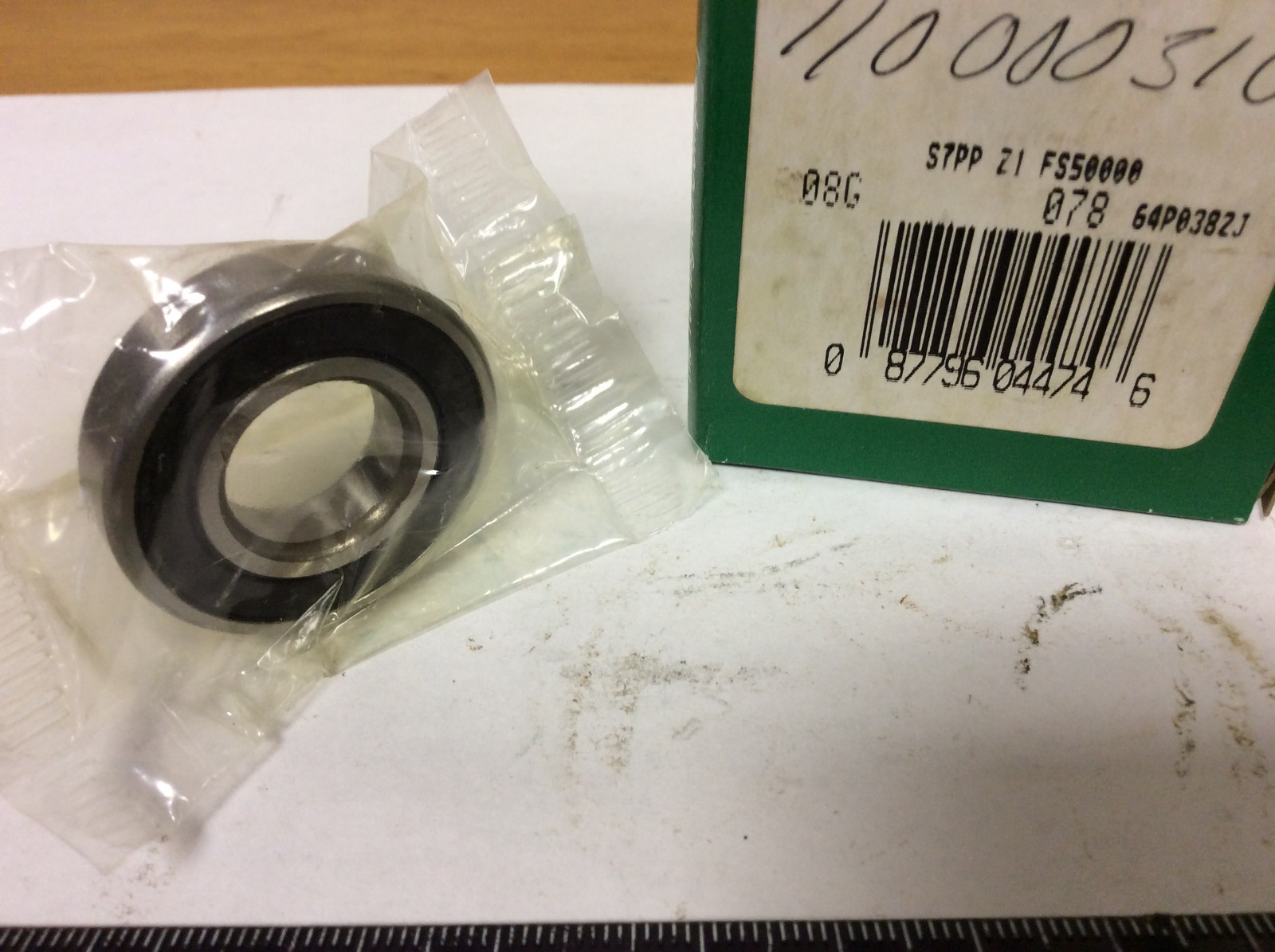 New Fafnir S7PP Deep Groove Ball Bearing, .625″ ID, 1.375″ OD, .3438″ Width