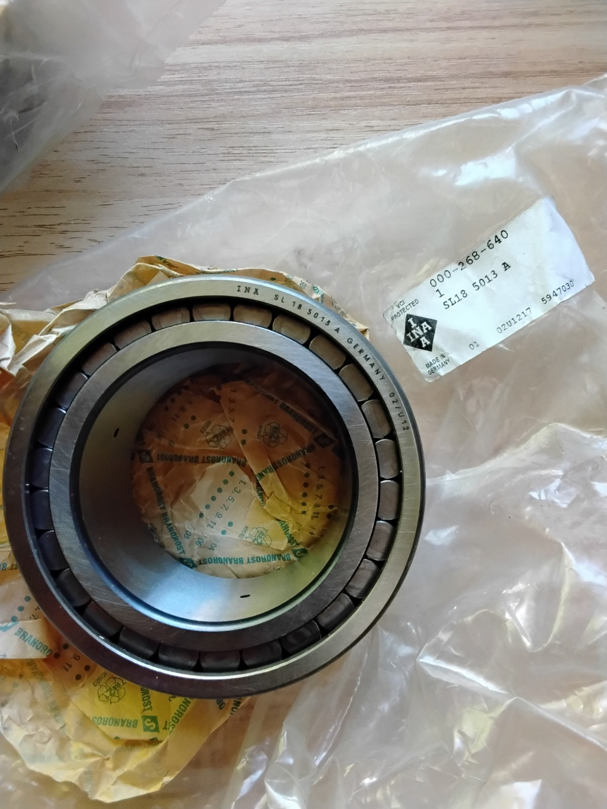 INA SL18 5013 A Precision Cylindrical Roller Bearing – 65mm x 100mm x 46mm