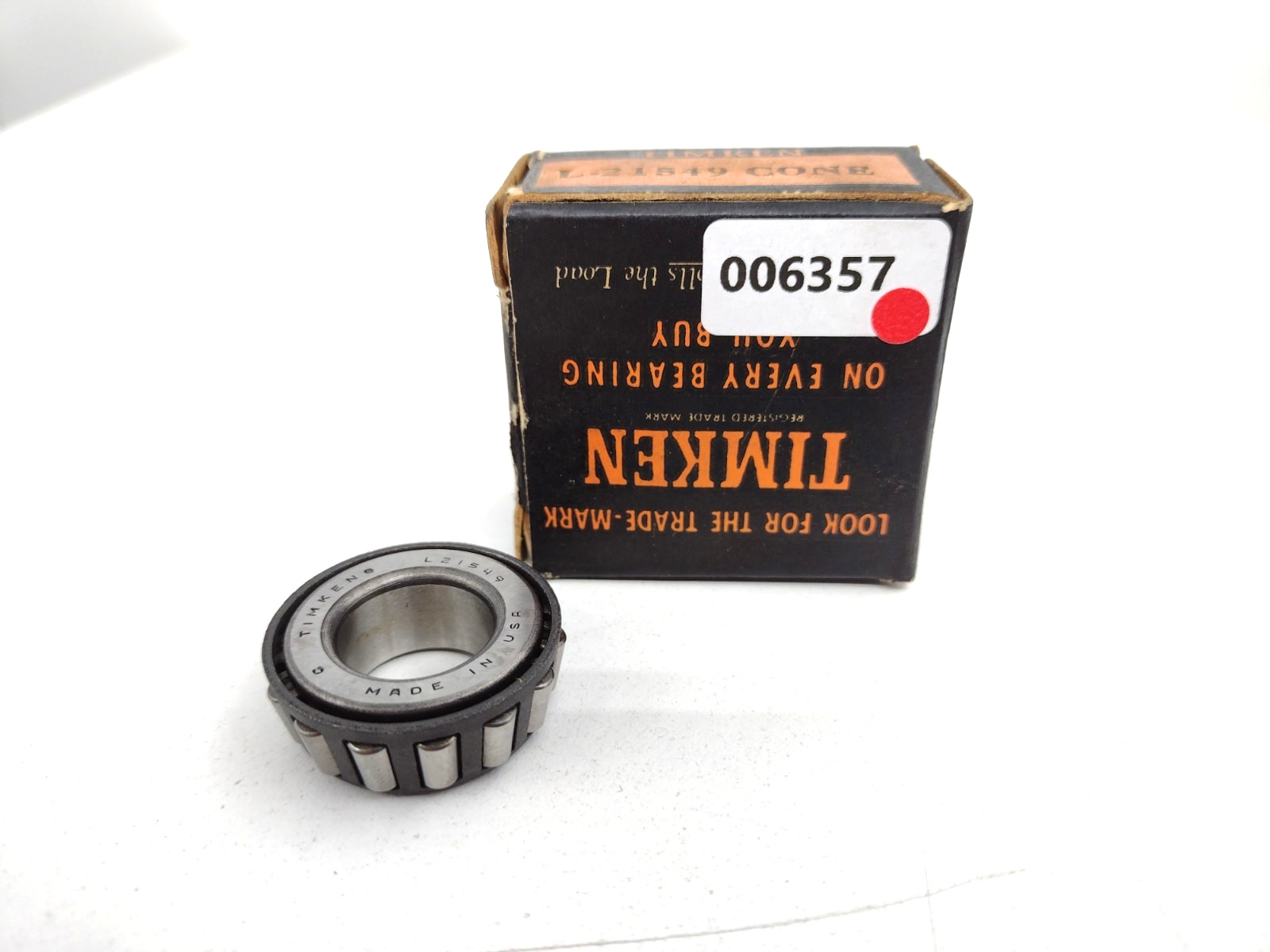 *** Timken L21549 Tapered Roller Bearing Cone 5/8 inch Bore