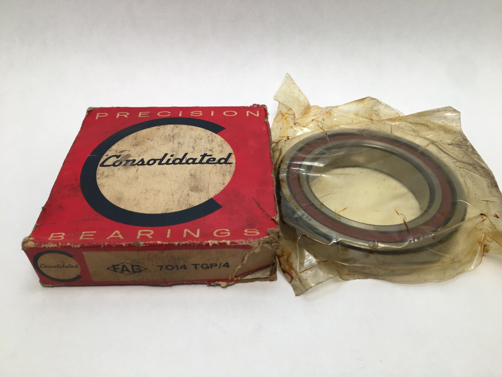 FAG 7014TGP4 Bearing 70x110x20 mm 7014-TG B-7014C-TPA-P4-UL Cons Germany
