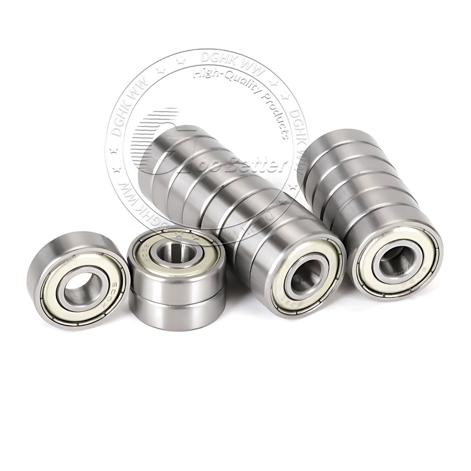 Miniature Deep Groove Ball Bearing Shielded Bearing Code 6 Series Bore 2mm-45mm