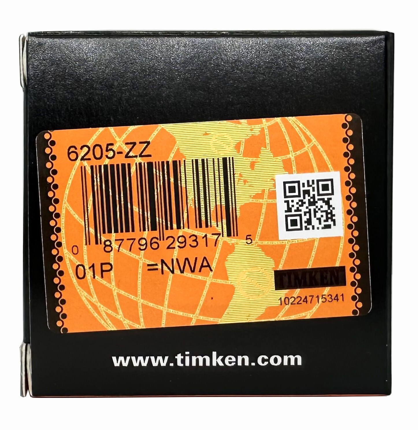 2PACK TIMKEN 6205-ZZ 25X52X15MM Double Metal Seal Bearings USA Brand
