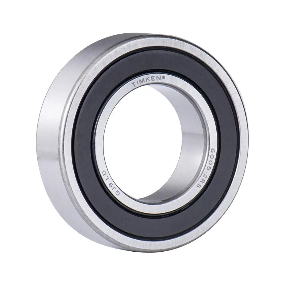 2PACK 6005-2RS TIMKEN Brand 25X47X12MM Double Rubber Seal Ball Bearings 6005RS