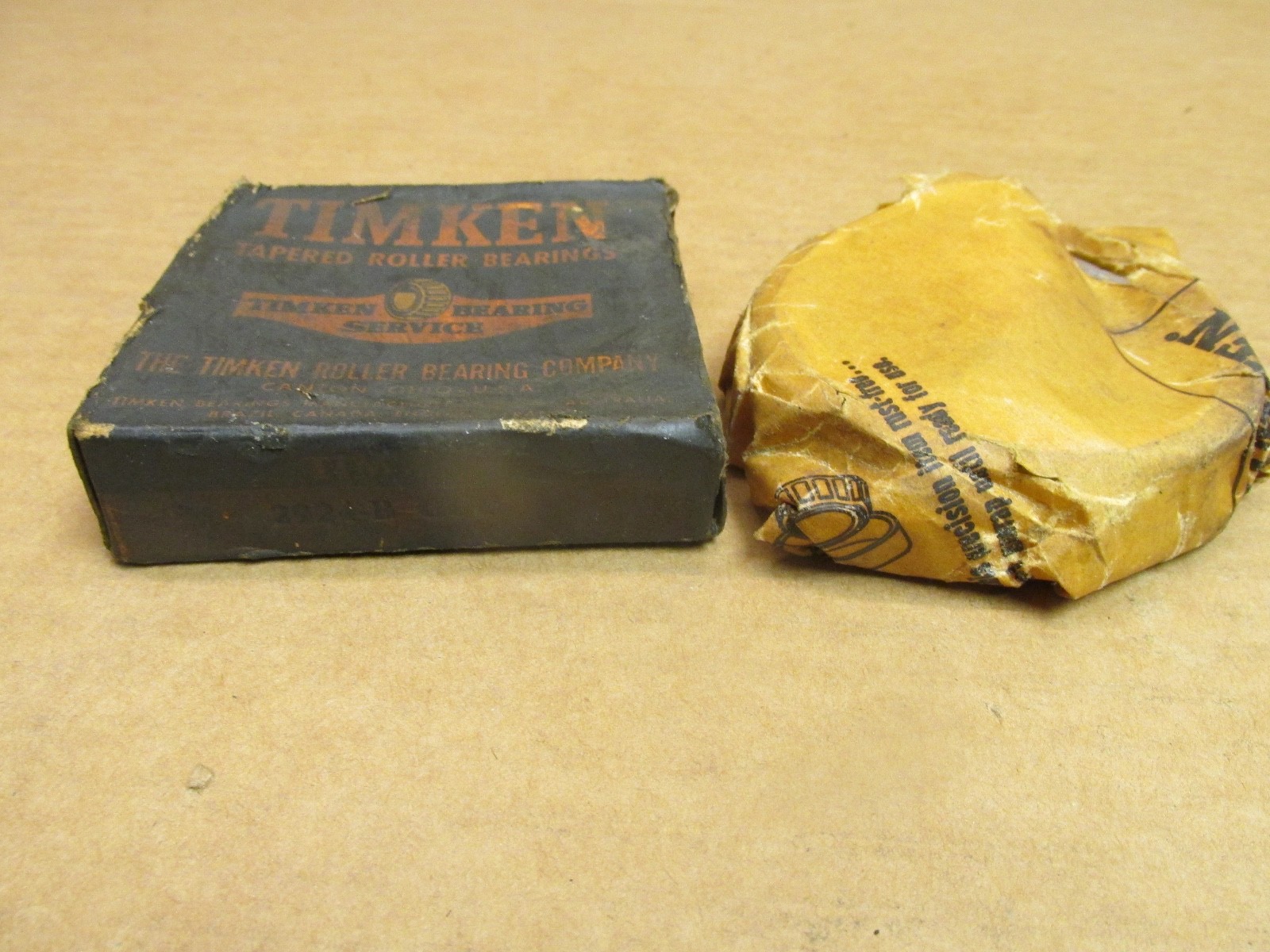 TIMKEN 2924B FLANGE TAPERED ROLLER BEARING CUP 2924 B 3-11/32″OD 13/16″W USA
