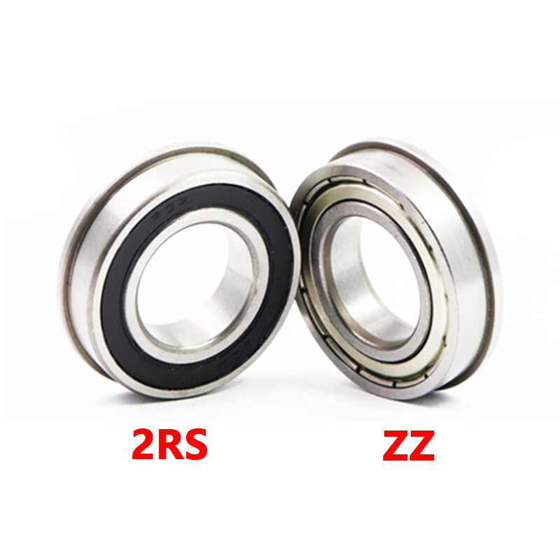 Flanged Bearing Miniature Metal/Rubber(ZZ/2RS) Double Shielded All Sizes