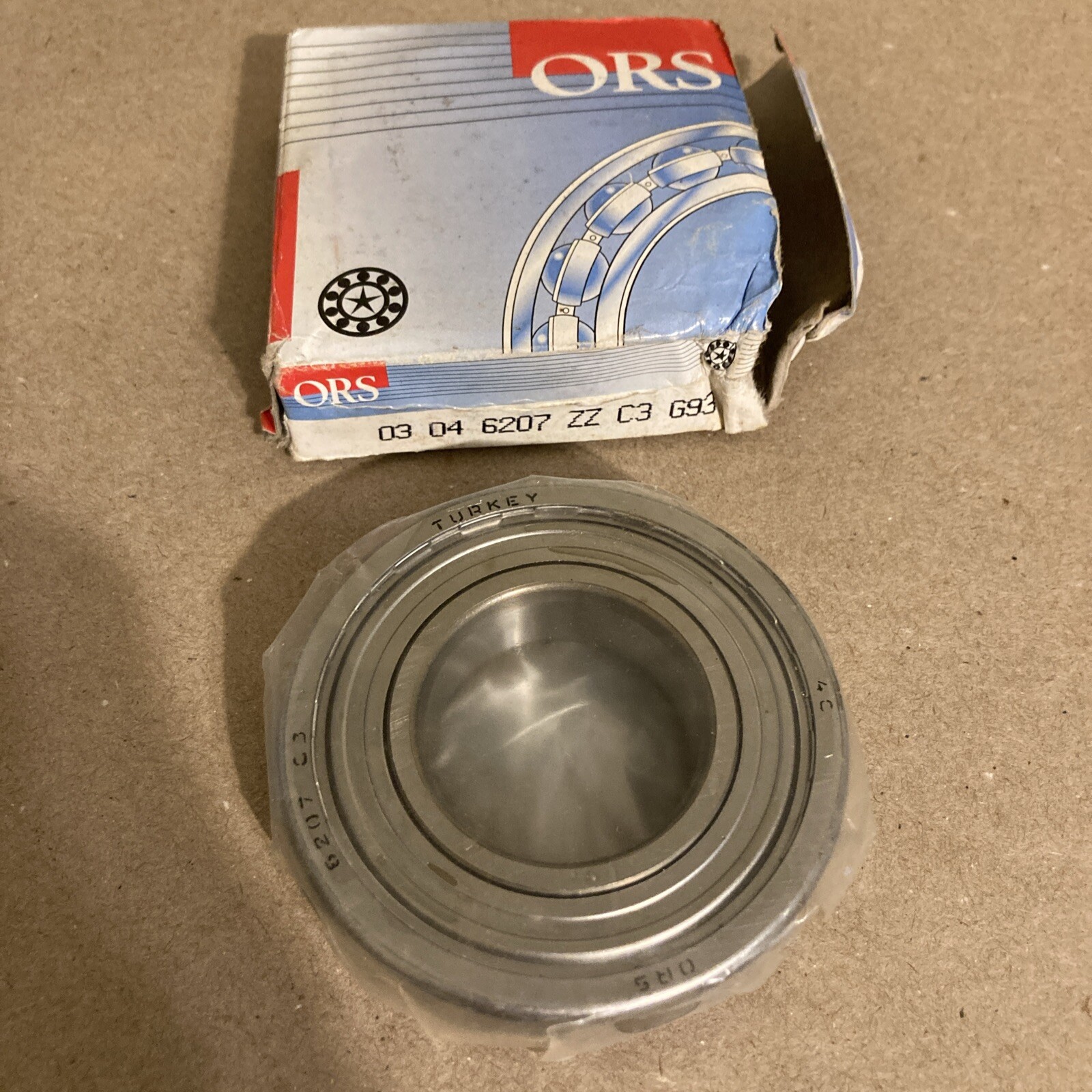 ORS 6207 ZZ C3 G93 Shielded Roller Ball Bearing – Free Shipping