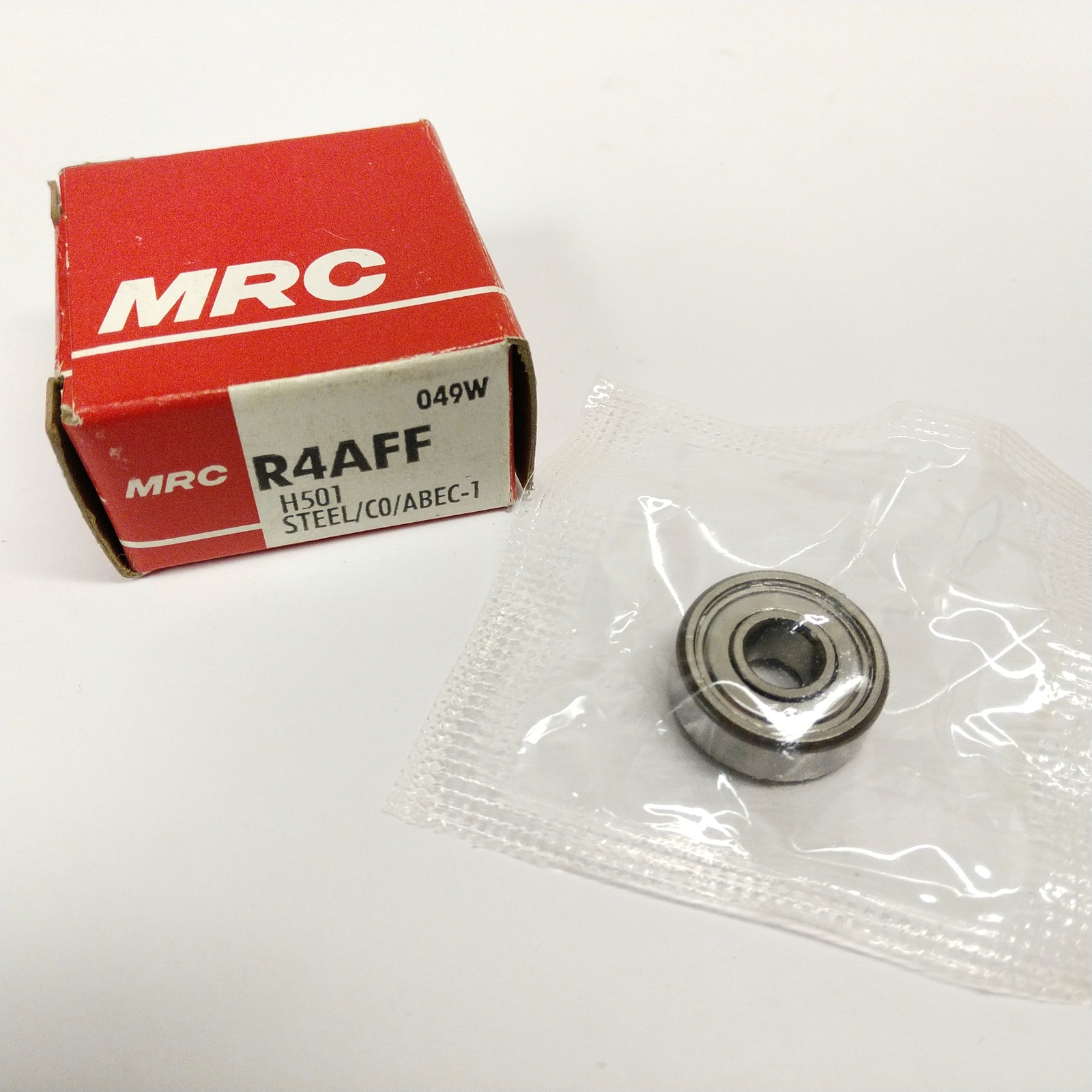 R4AFF MRC Roller Bearing Both Sides Steel Seal 0.2500″x0.7500″x0.2812″mm