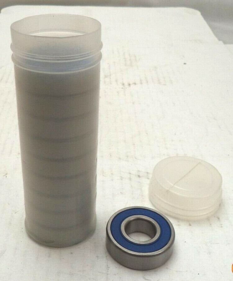 (10/Lot) HBC Sealed Single-Row Ball Bearing 6203-2RS