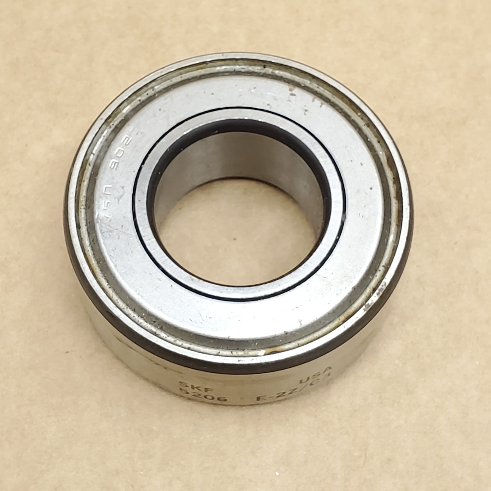 SKF 5206 E-2Z/C3 Ball Roller Bearing Double Metal Shielded USA – NEW