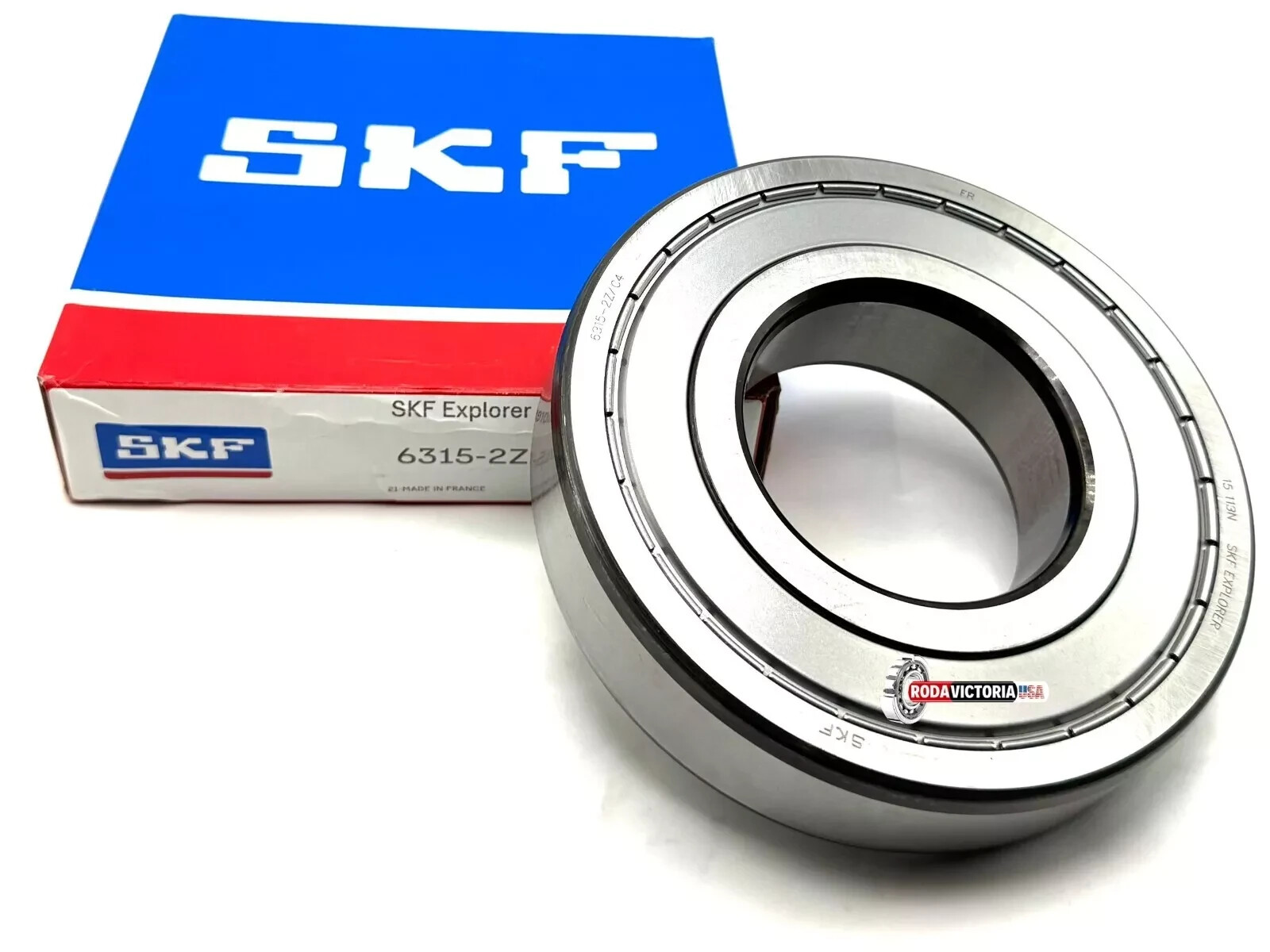 SKF 6315 ZZ C4 Deep Groove Ball Bearing, Metal Shielded 75x160x37 mm