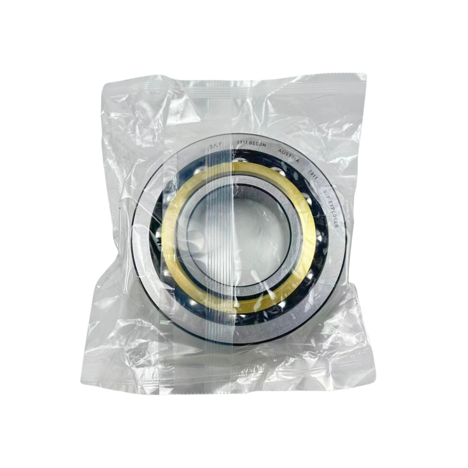 For OEM 7317 BECBM SKF single row angular contact ball bearing