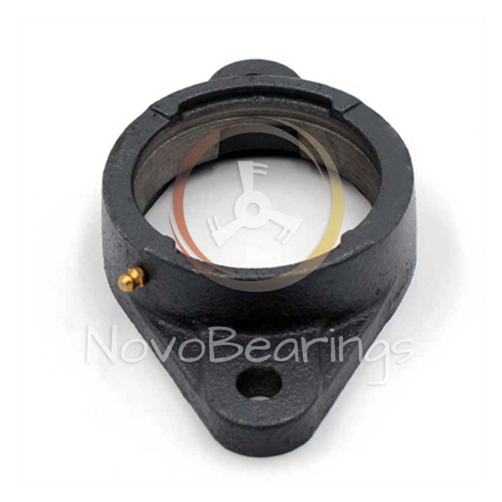 FL207 2-bolt Flanged Oval Housing for xx207 insert ball bearings by SNR brand
