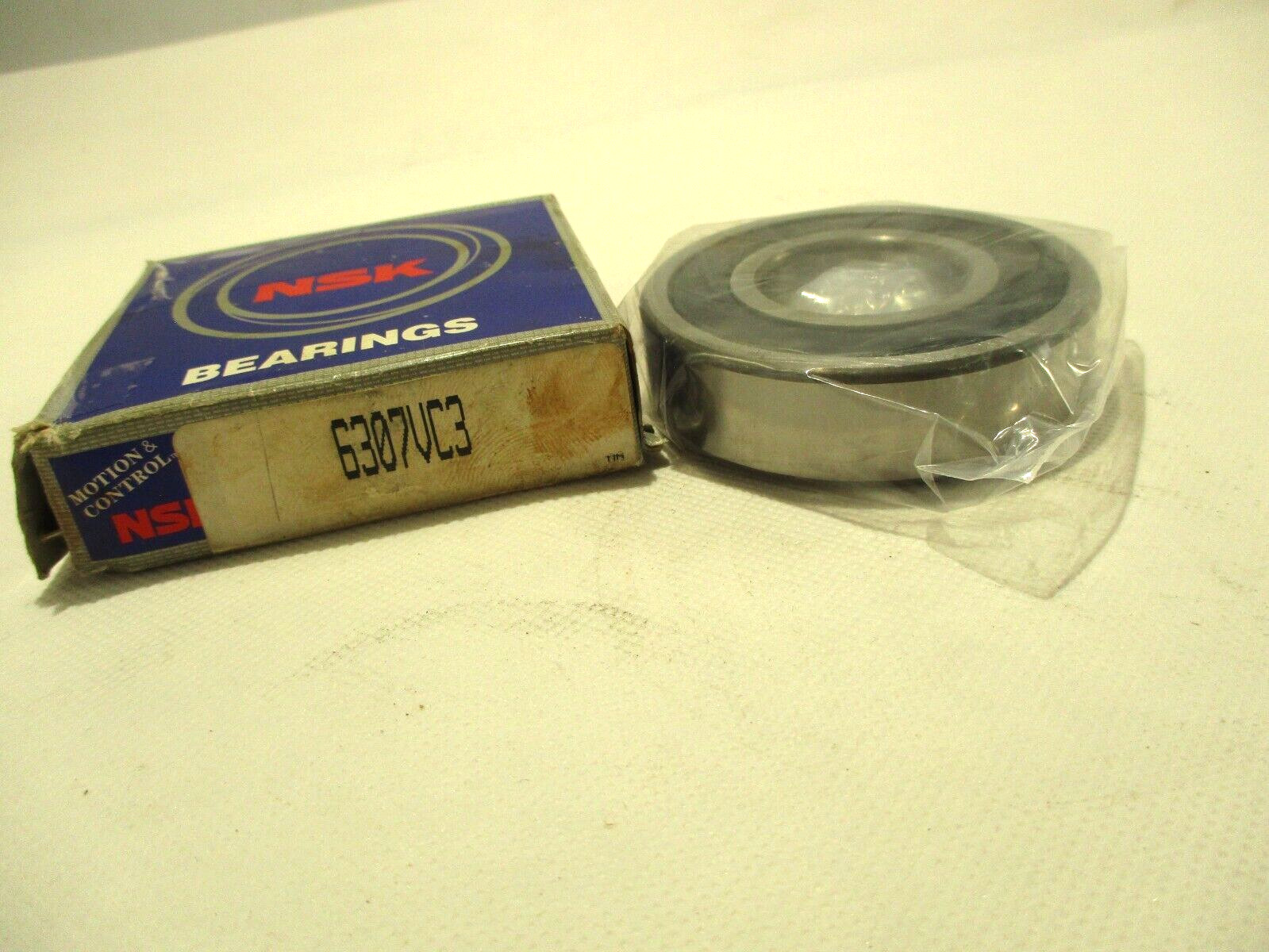 NEW NSK 6307V/C3 6307VC3 ONE SIDE OPEN BALL BEARING JAPAN