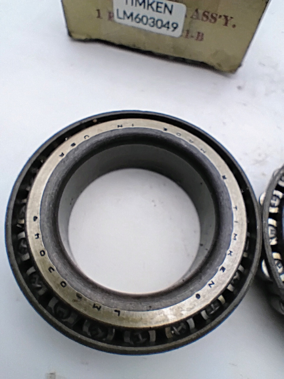 Timken LM603049 Differential Bearing Cone 1957-1964 Chevy Impala NOS 2-Pack!