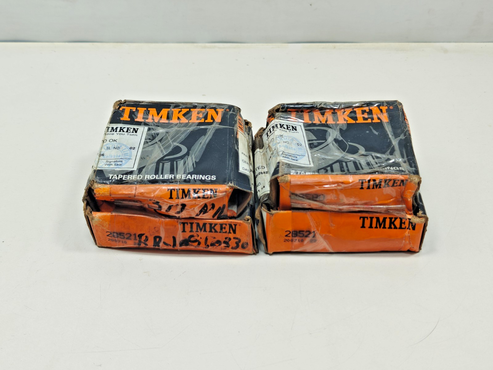 (2PCs) 28580 28521 Timken Tapered Roller Bearing Cone&Cup Timken 28580/28521 USA