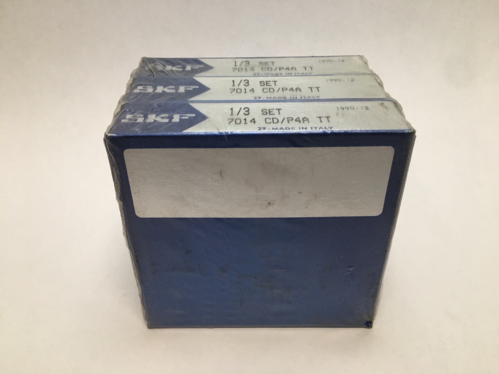 SKF 7014-CD/P4ATT Angular Bearing 70x110x20 mm 7014-CD-P4A-TT ABEC7 Italy Set
