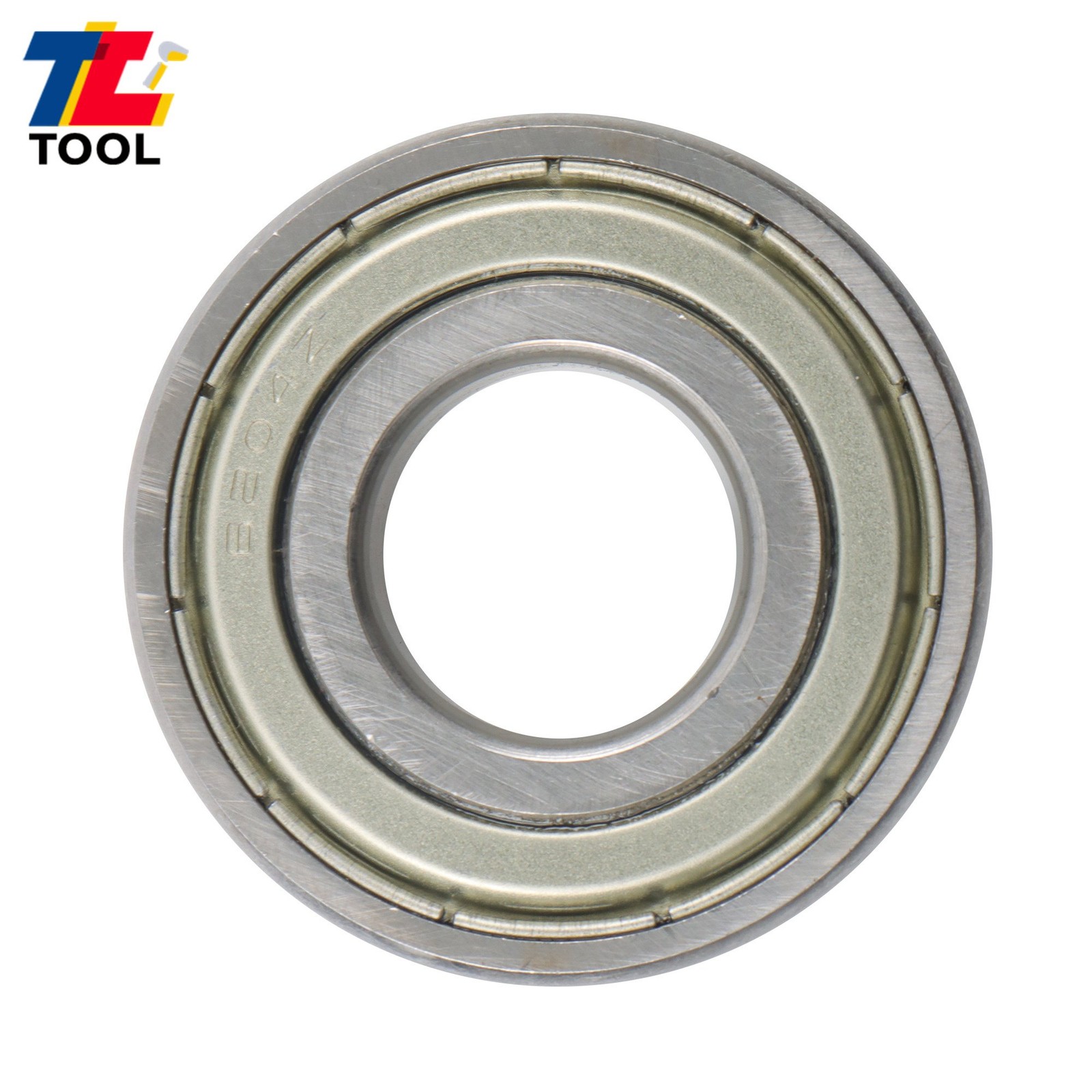 Industrial 6204-ZZ Ball Bearings 10 Pcs 20x47x14mm Double Metal Seal