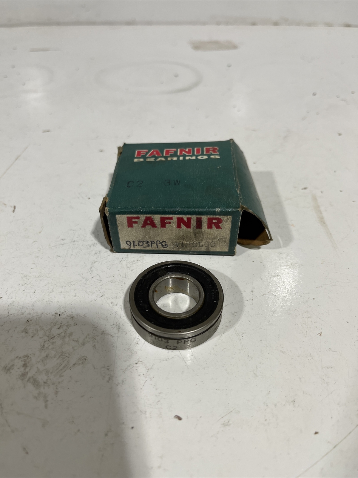 Fafnir 9103PPG 17mm X 35mm X 10mm Sealed Snap Ring Bearing