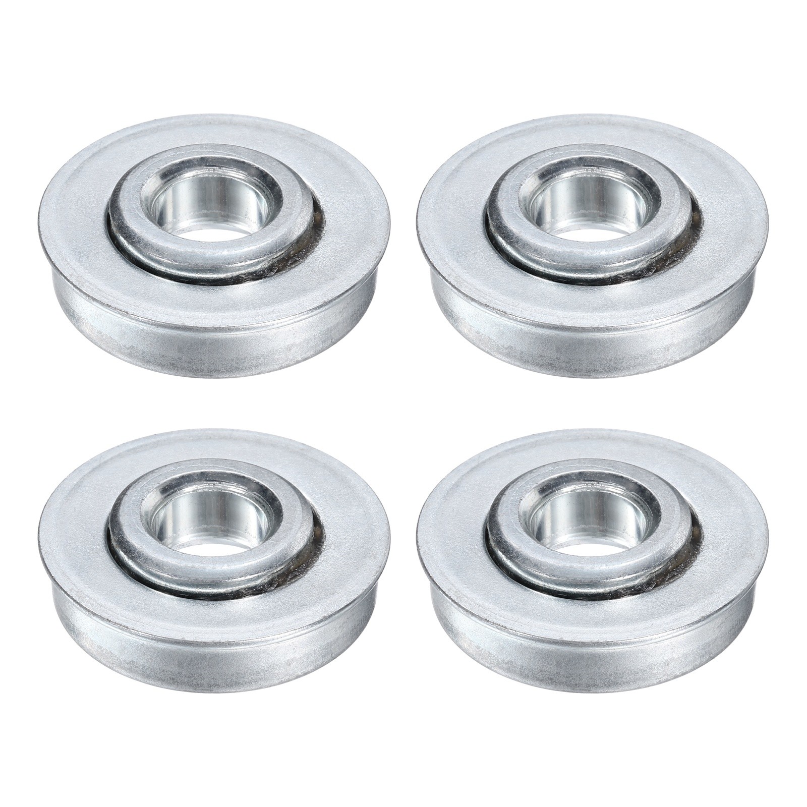 4Pcs Radial Bearings, 15/32″ ID, 1-3/8″ OD, 15/32″ Thickness, 1-15/32″ Step OD