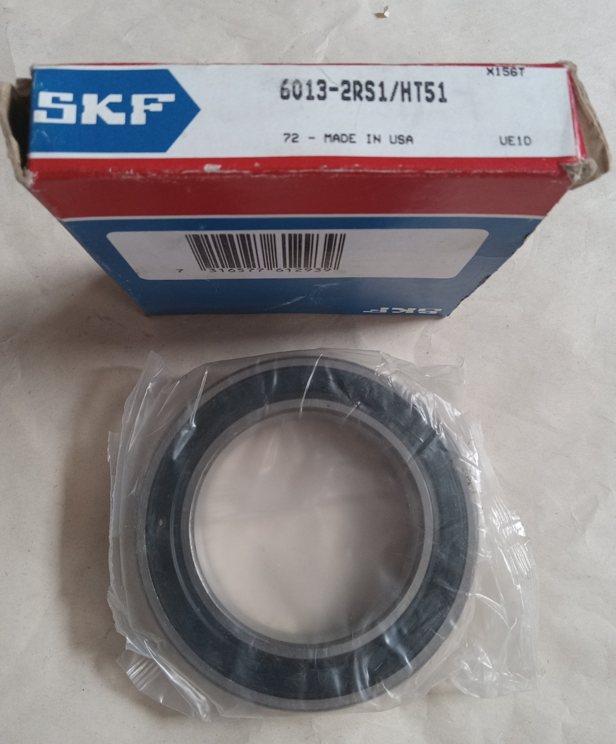 SKF SEALED BALL BEARING 6013-2RS1/HT51