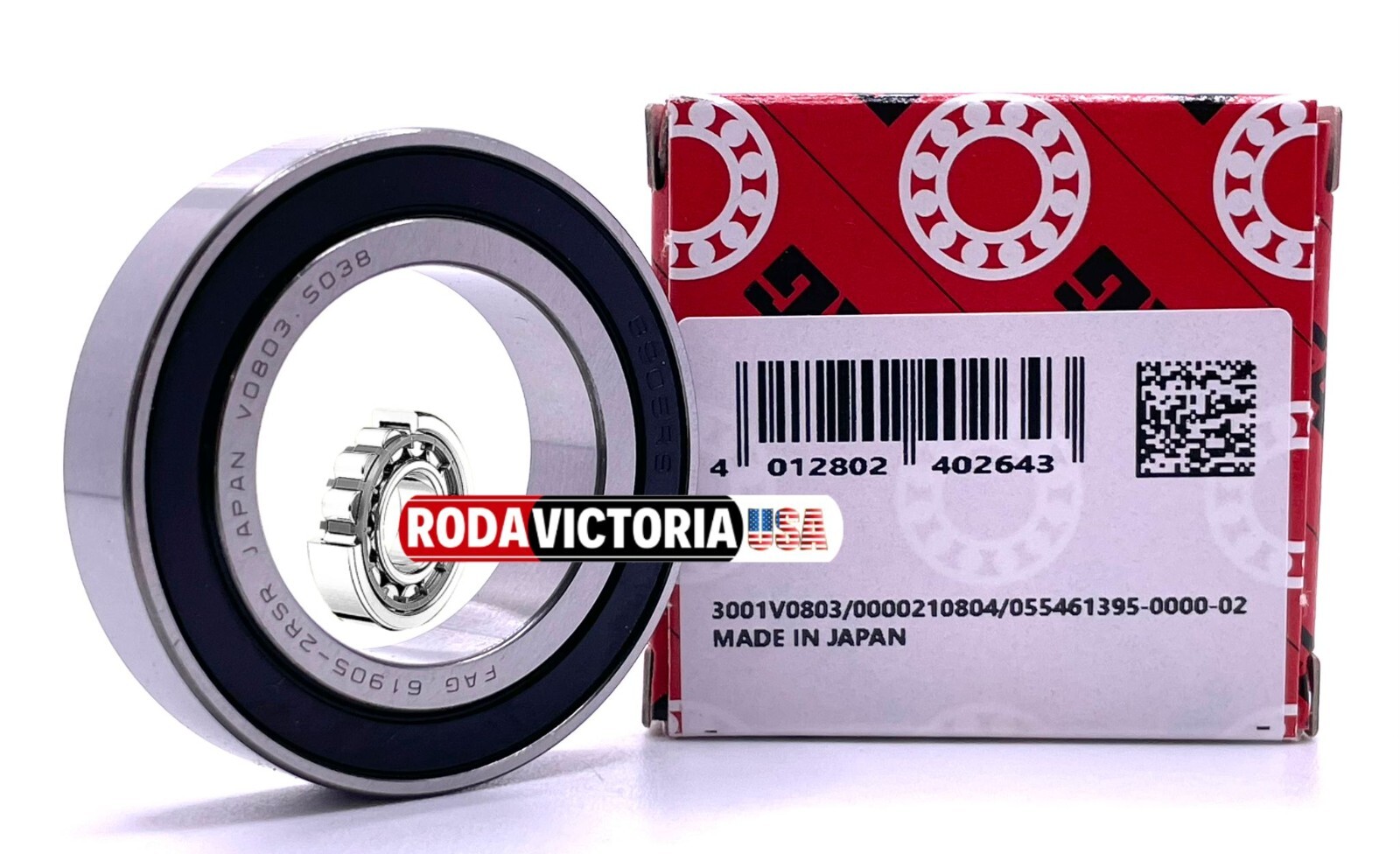 FAG 61905-2RSR Deep Groove Ball Bearings 25x42x9 mm 6905-2RS