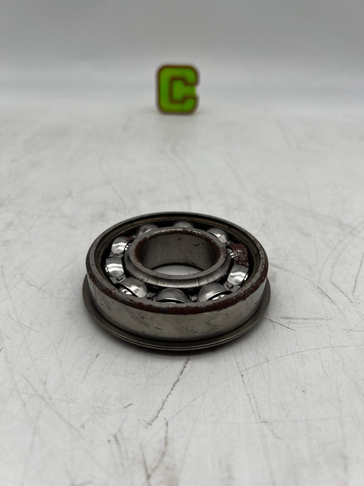SKF 307-NR Single Row Ball Bearing, 3.15″O.D x 1.378″I.D x 0.827″W (Open Box)