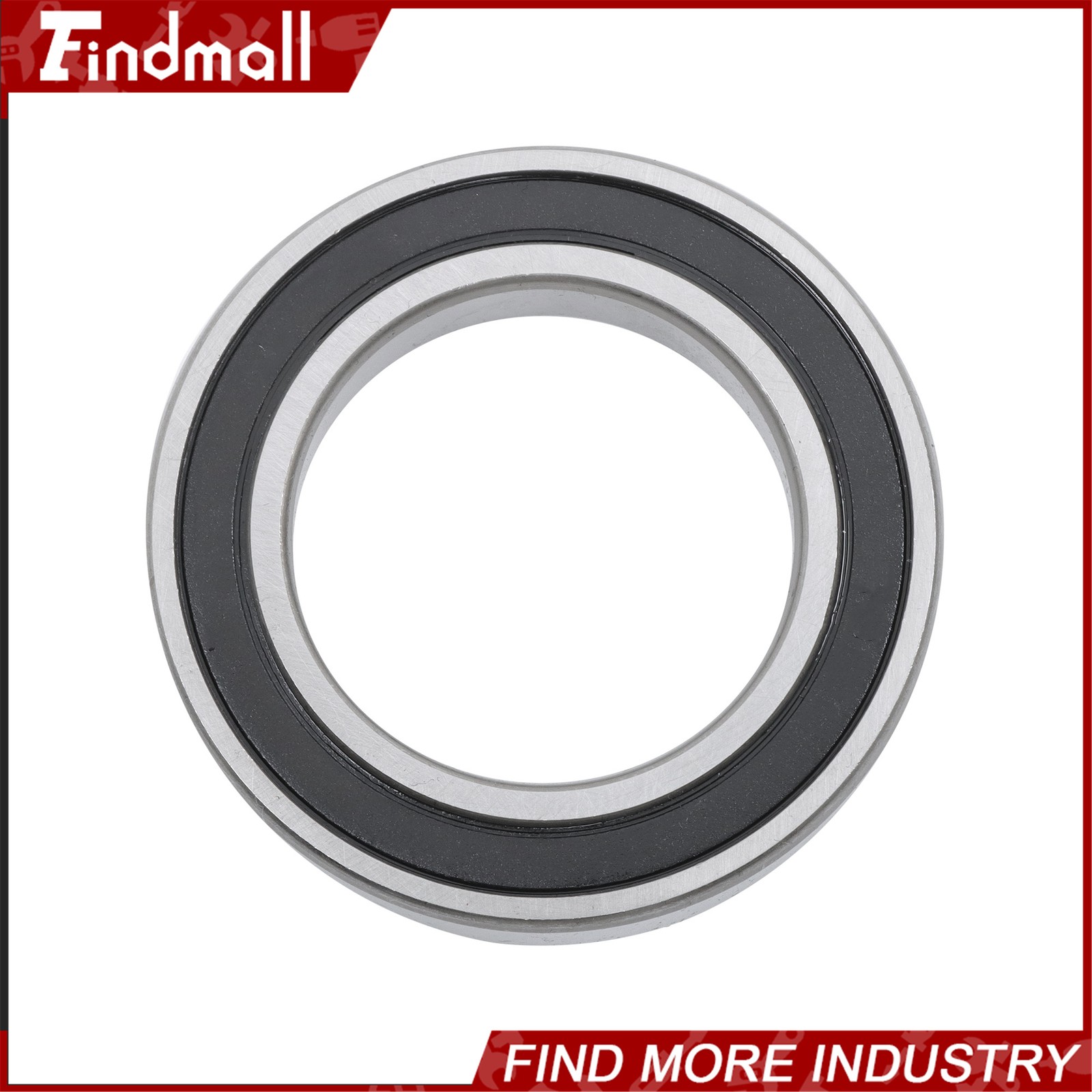 Findmall 6010-2RS Deep Groove Bearings 10pack 50x80x16mm Rubber Sealed Set